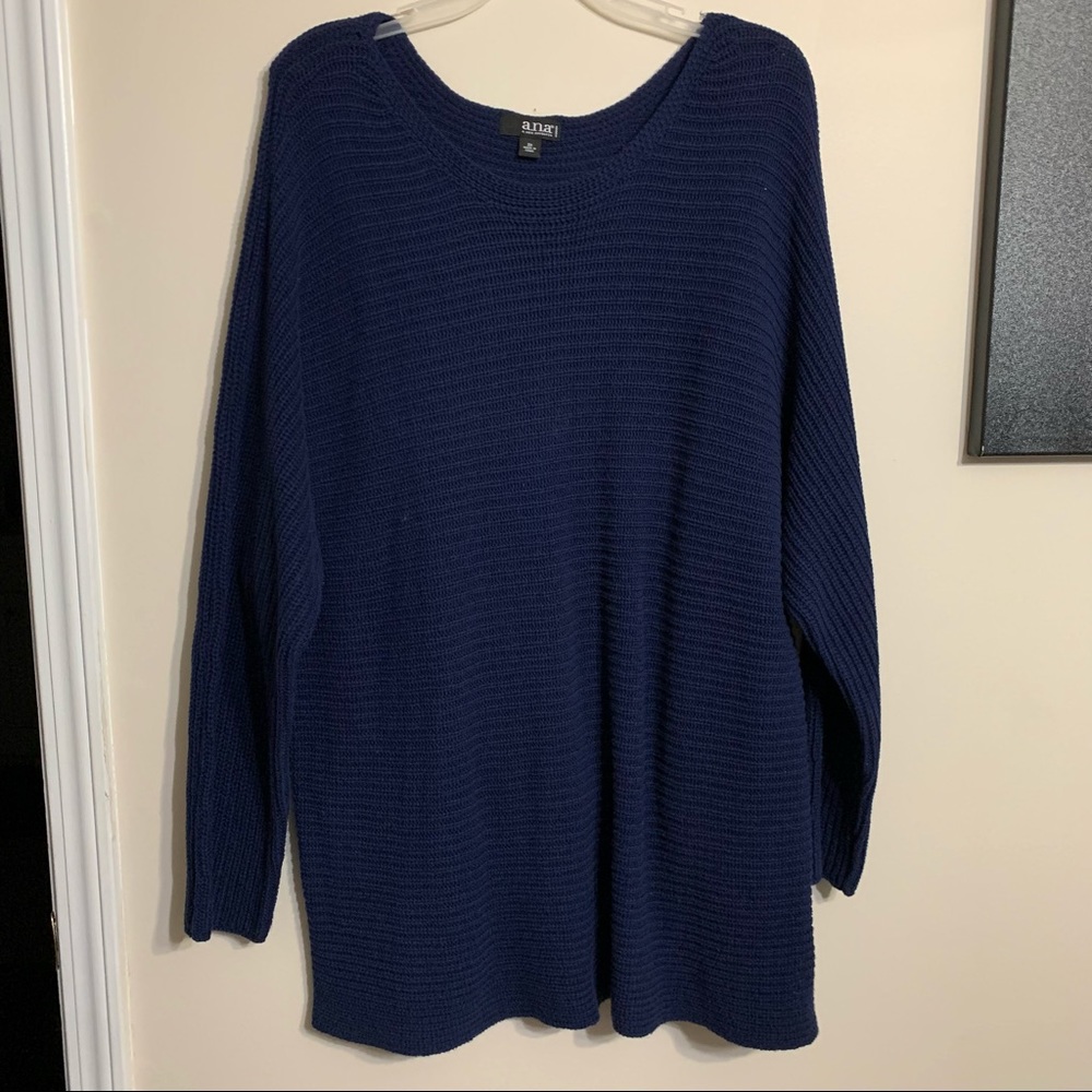 A.n.a 3X Navy Sweater